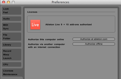 Ableton mac authorize.auz version